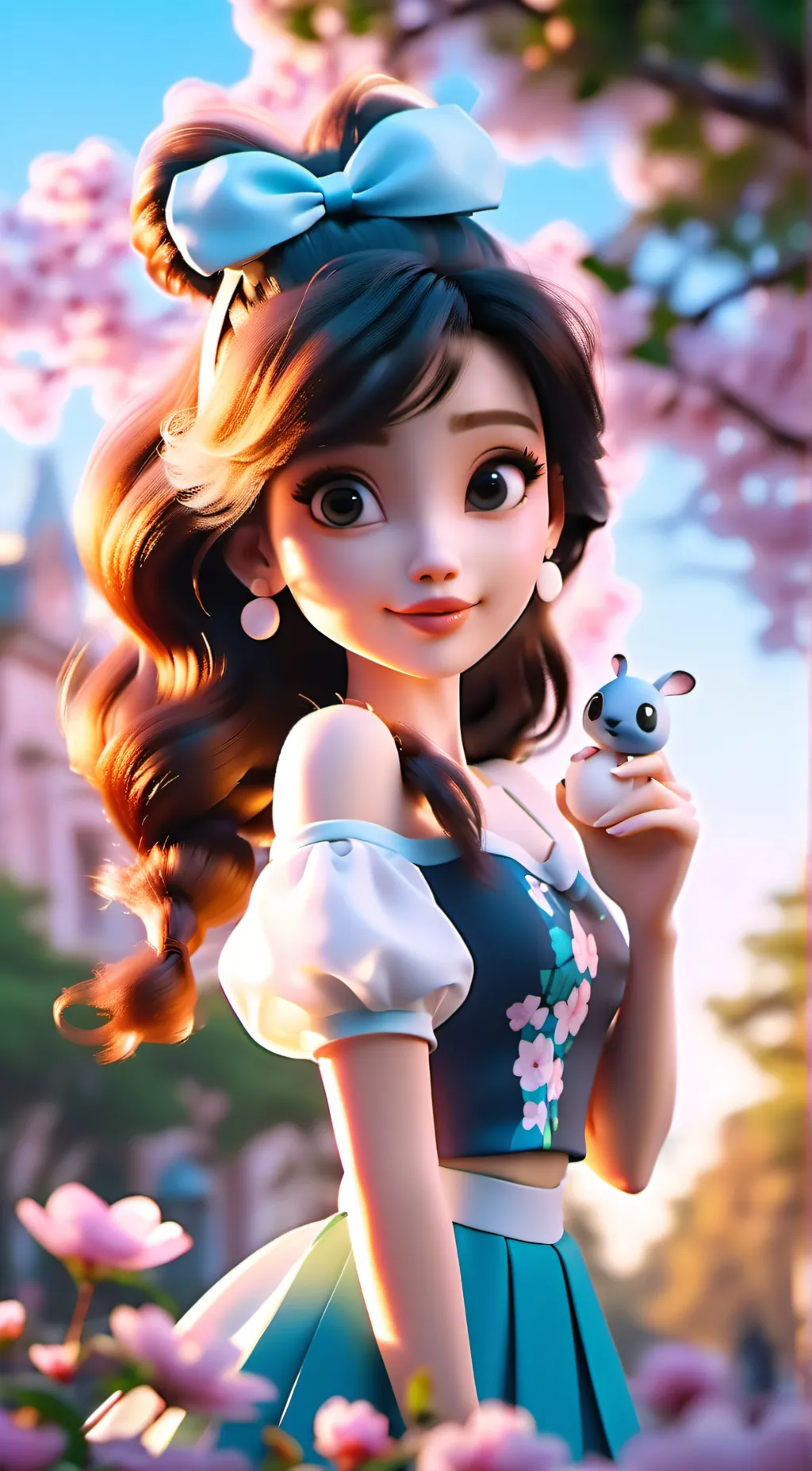 ai character: jasmine  background