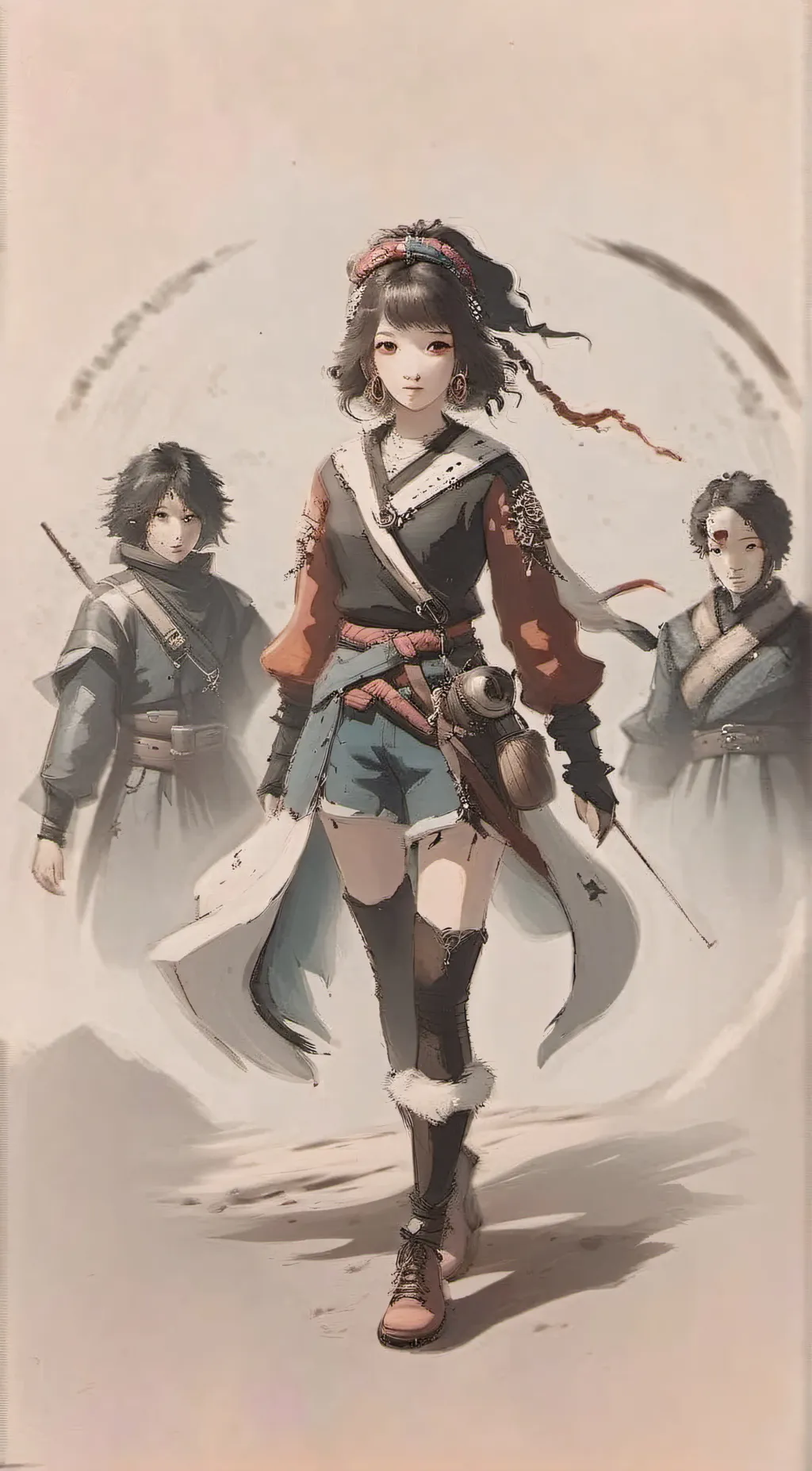 ai character: mha  background