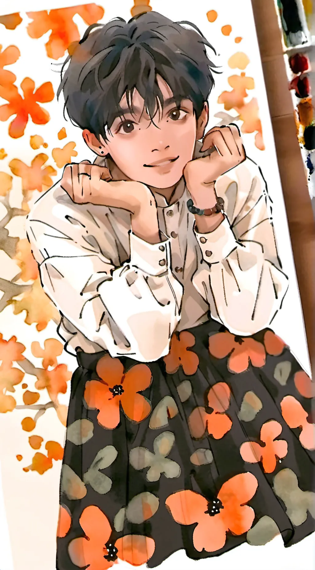 ai character: ~Blake~ background