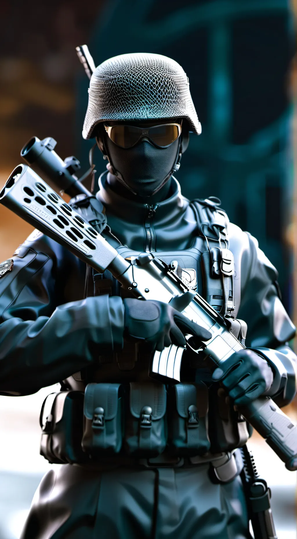 ai character: Scp foundation background