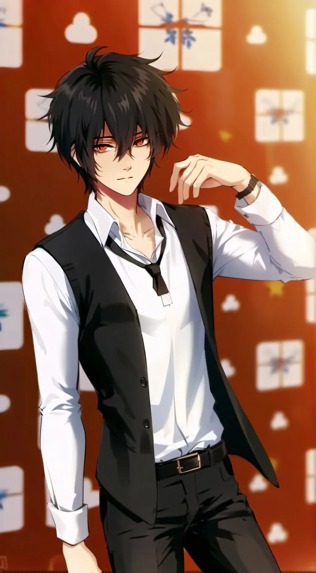 ai character: Aaron background