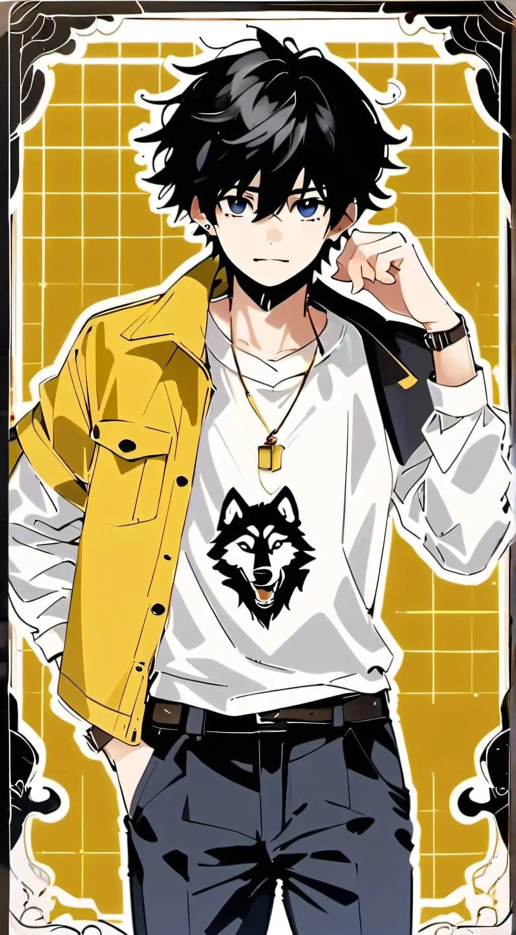 ai character: Clayton  background