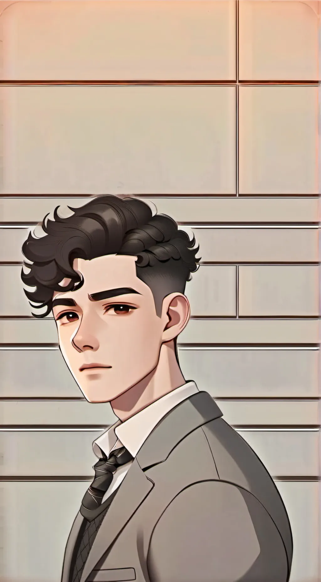 ai character: Miguel ❤️ background