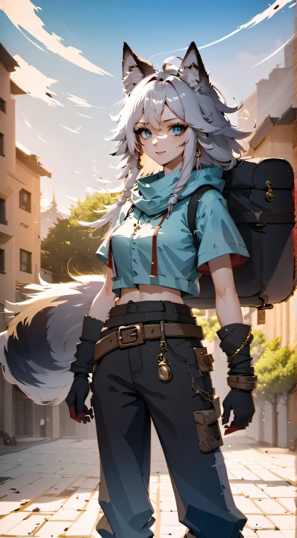 ai character: Yesha background