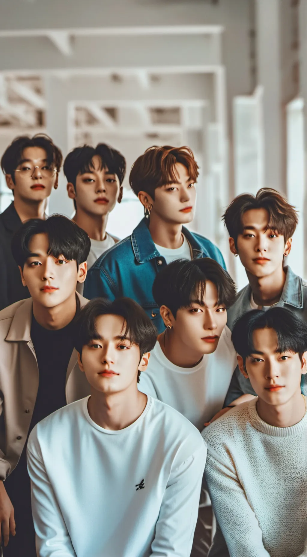 ai character: !STRAY KIDS! background