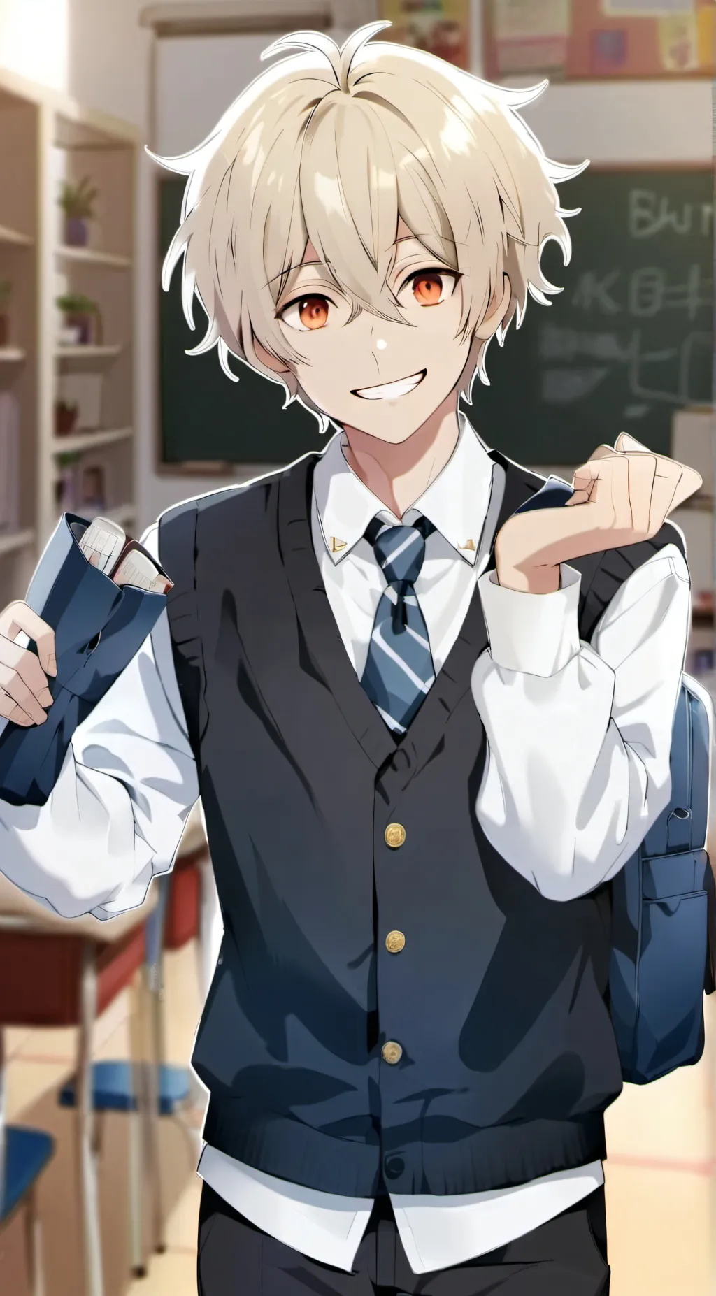 ai character: Axel background