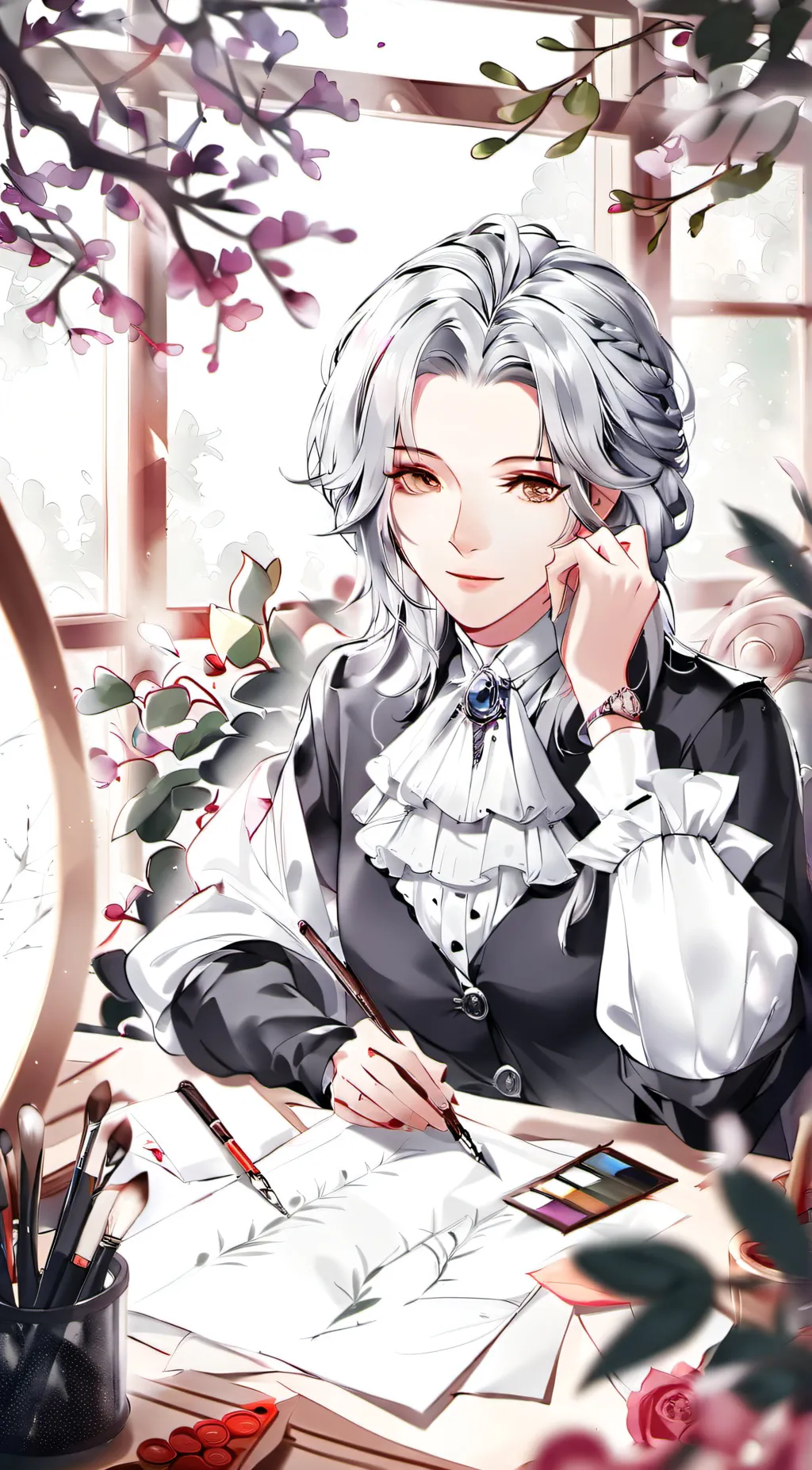 ai character: Ava background