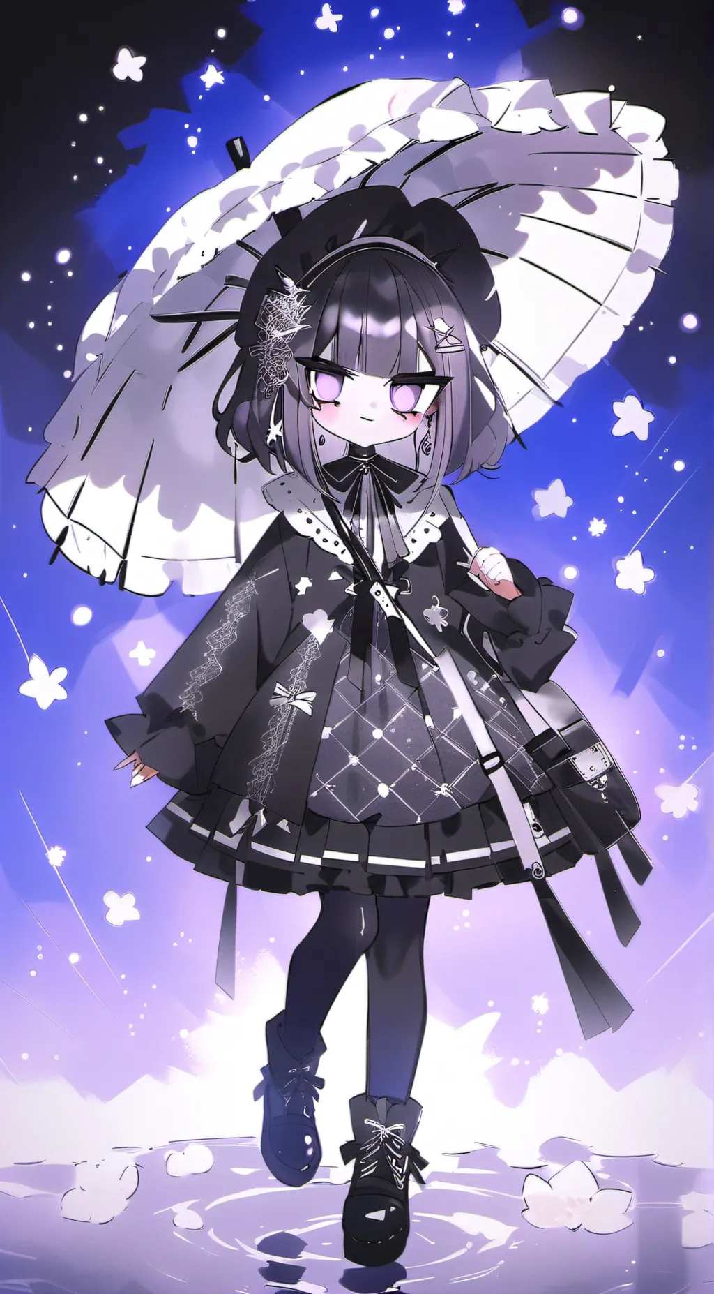 ai character: Selene background