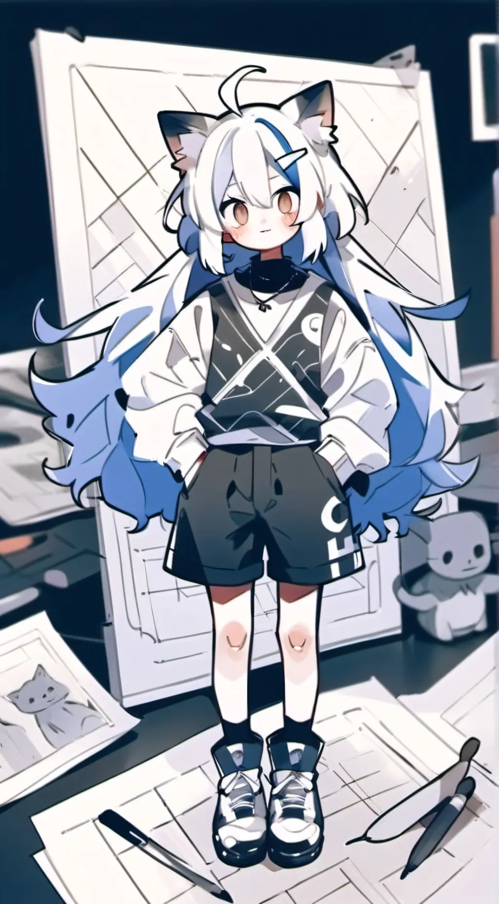 ai character: Claire background