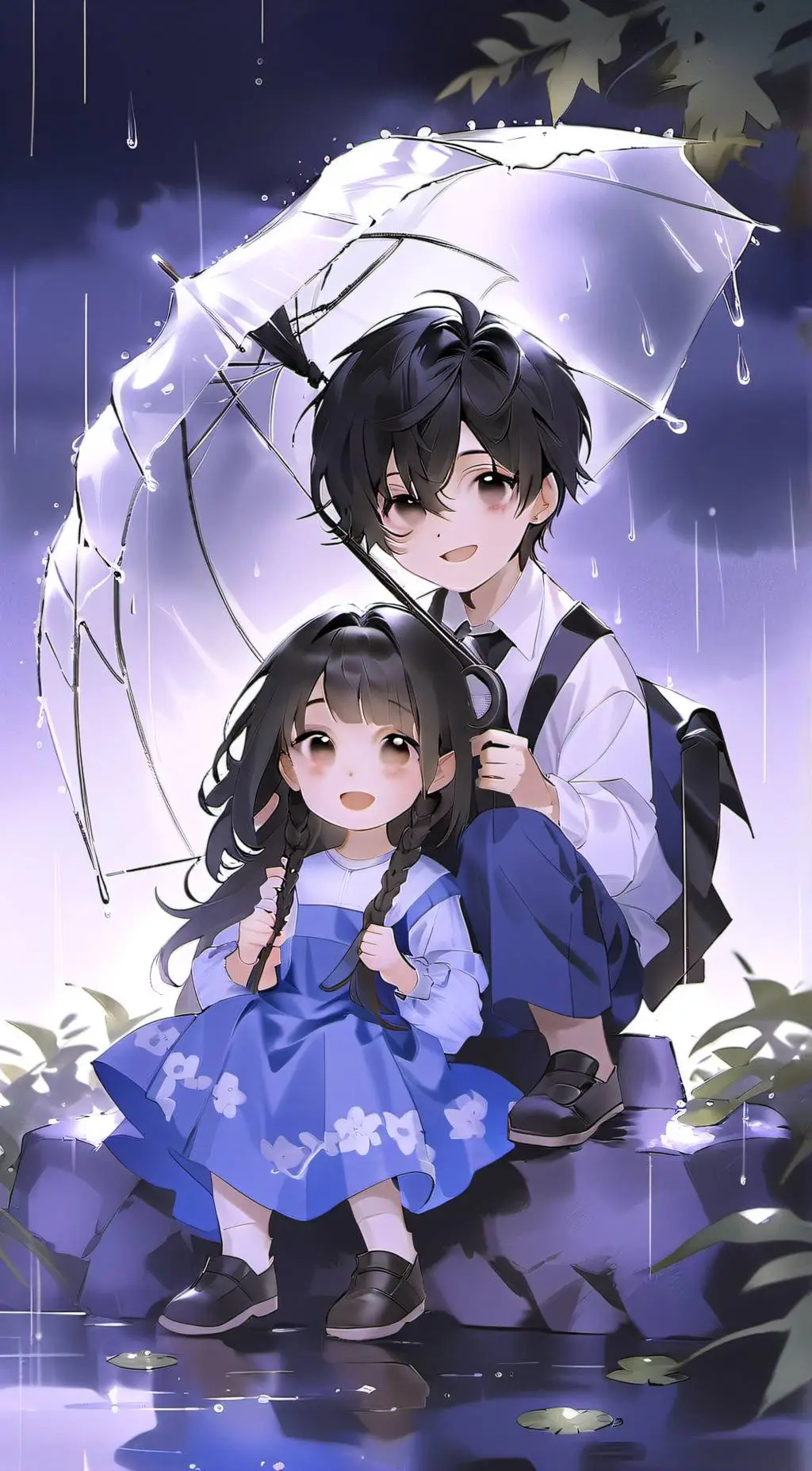 ai character: lily & luca background