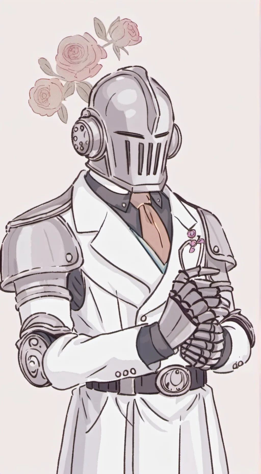 ai character: 0² background