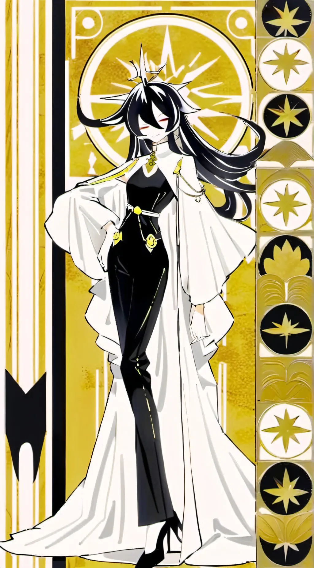 ai character: ms circle background