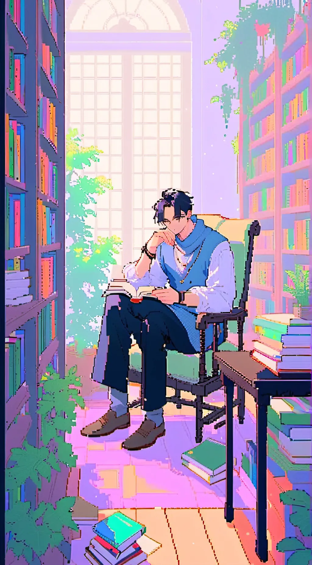 ai character: Alex background