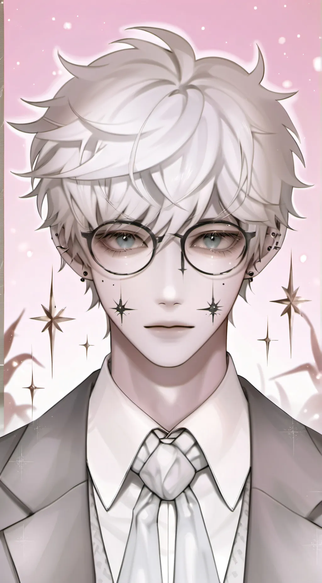 ai character: August  background