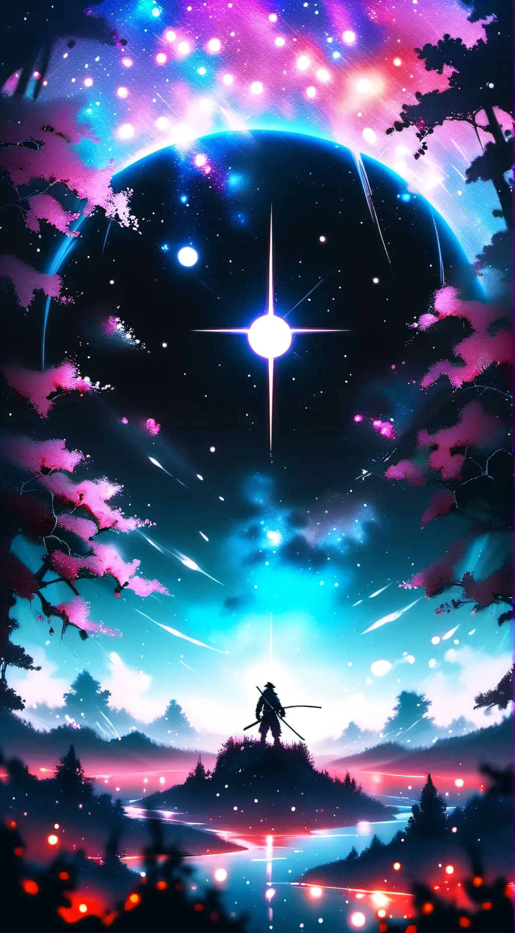 ai character: Smiling critters  background