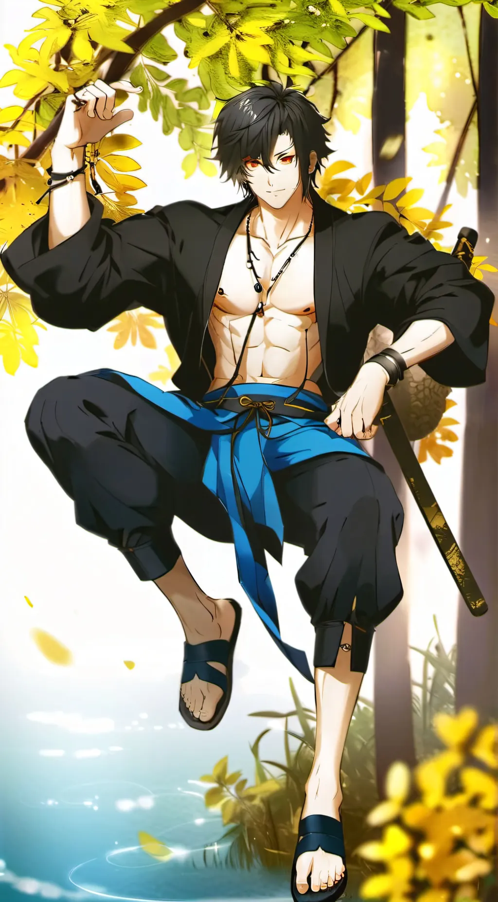 ai character: inosuke  background