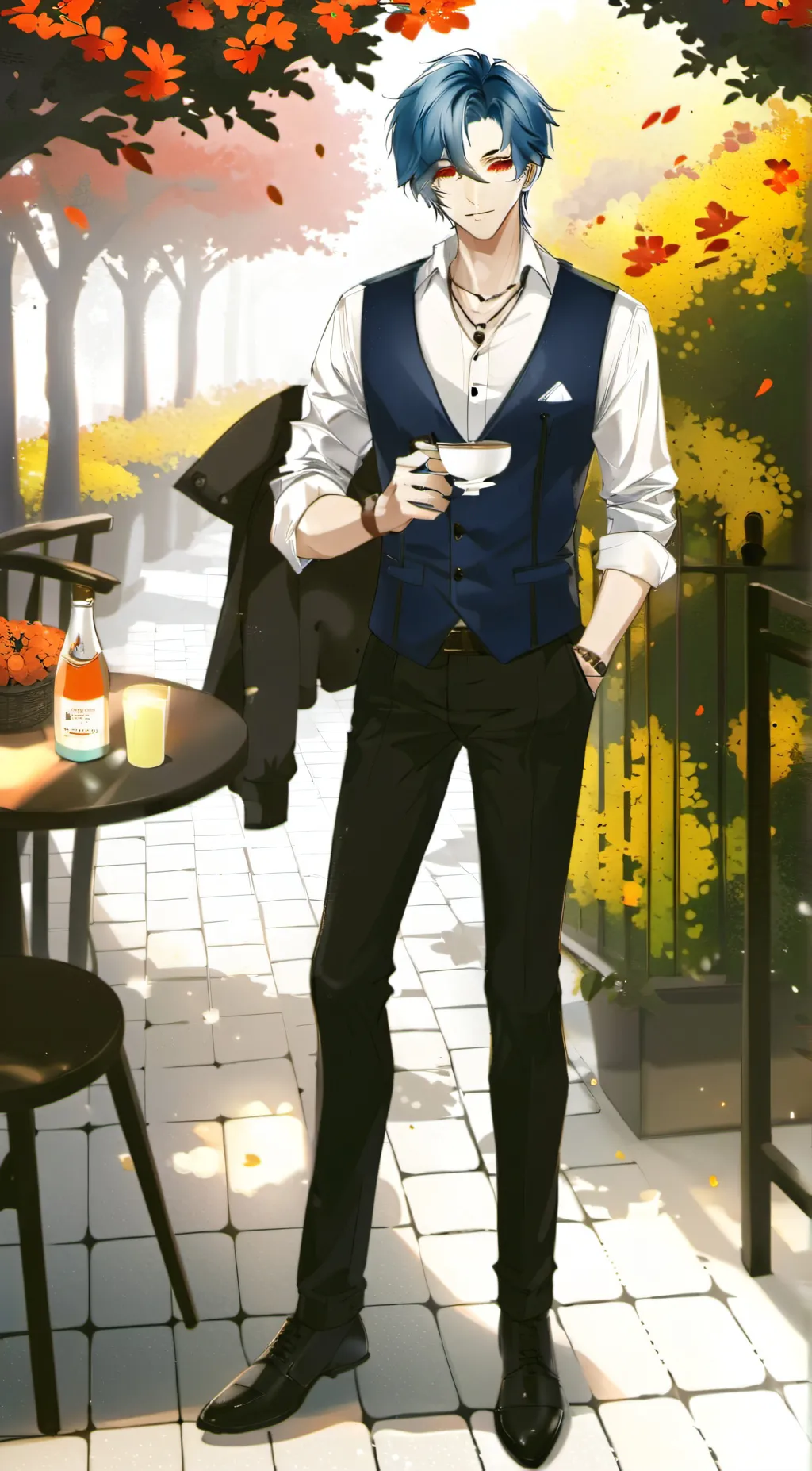 ai character: mike background