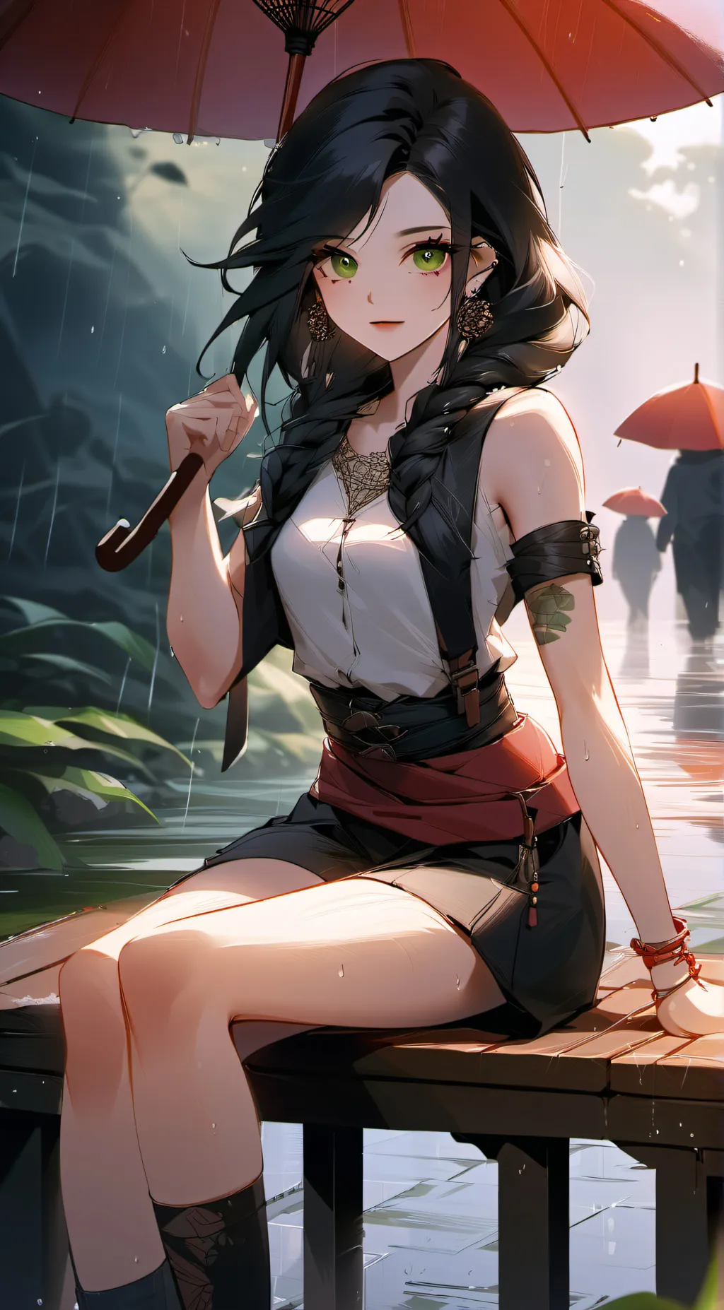 ai character: Stelle background