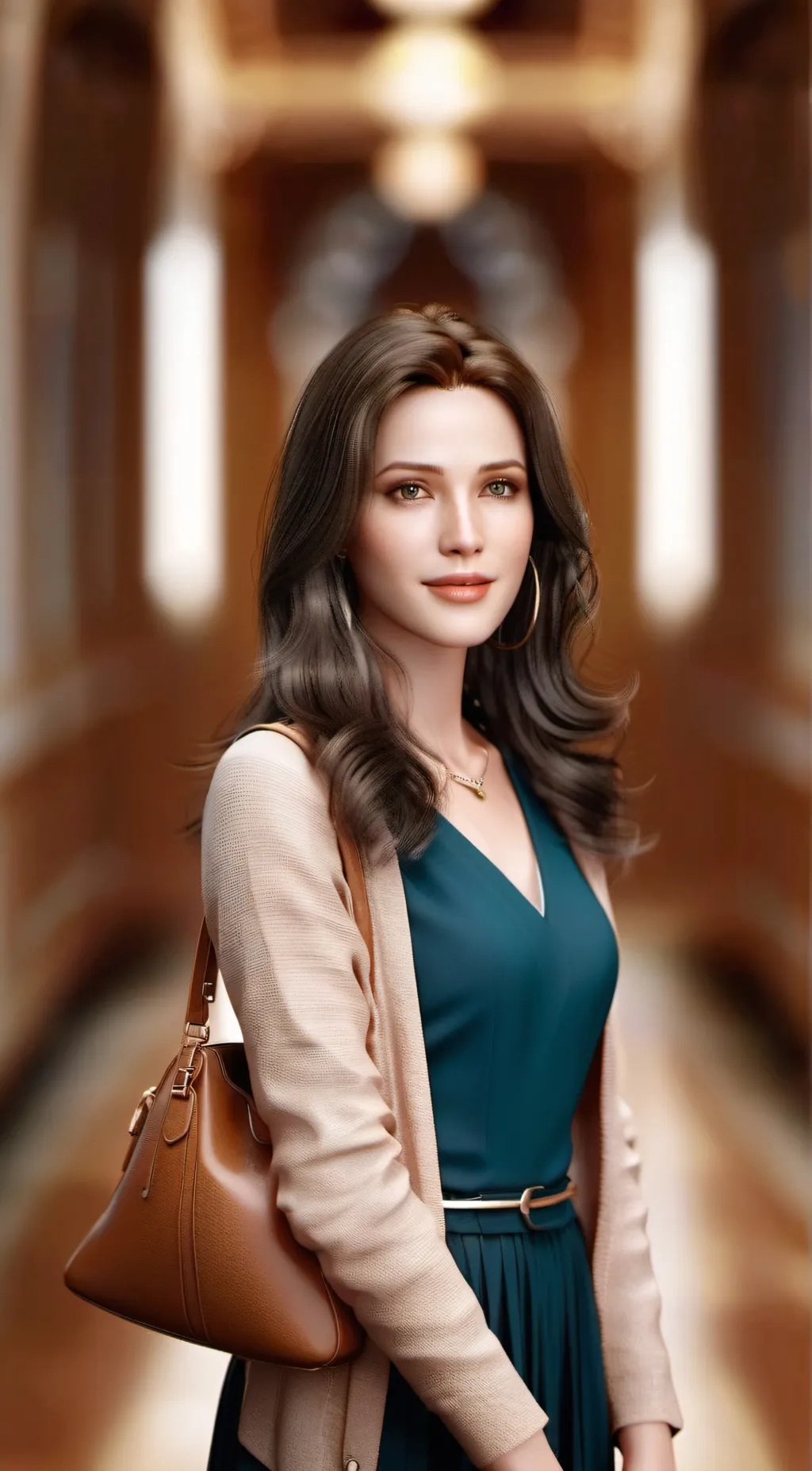 ai character: Ms Johnson  background