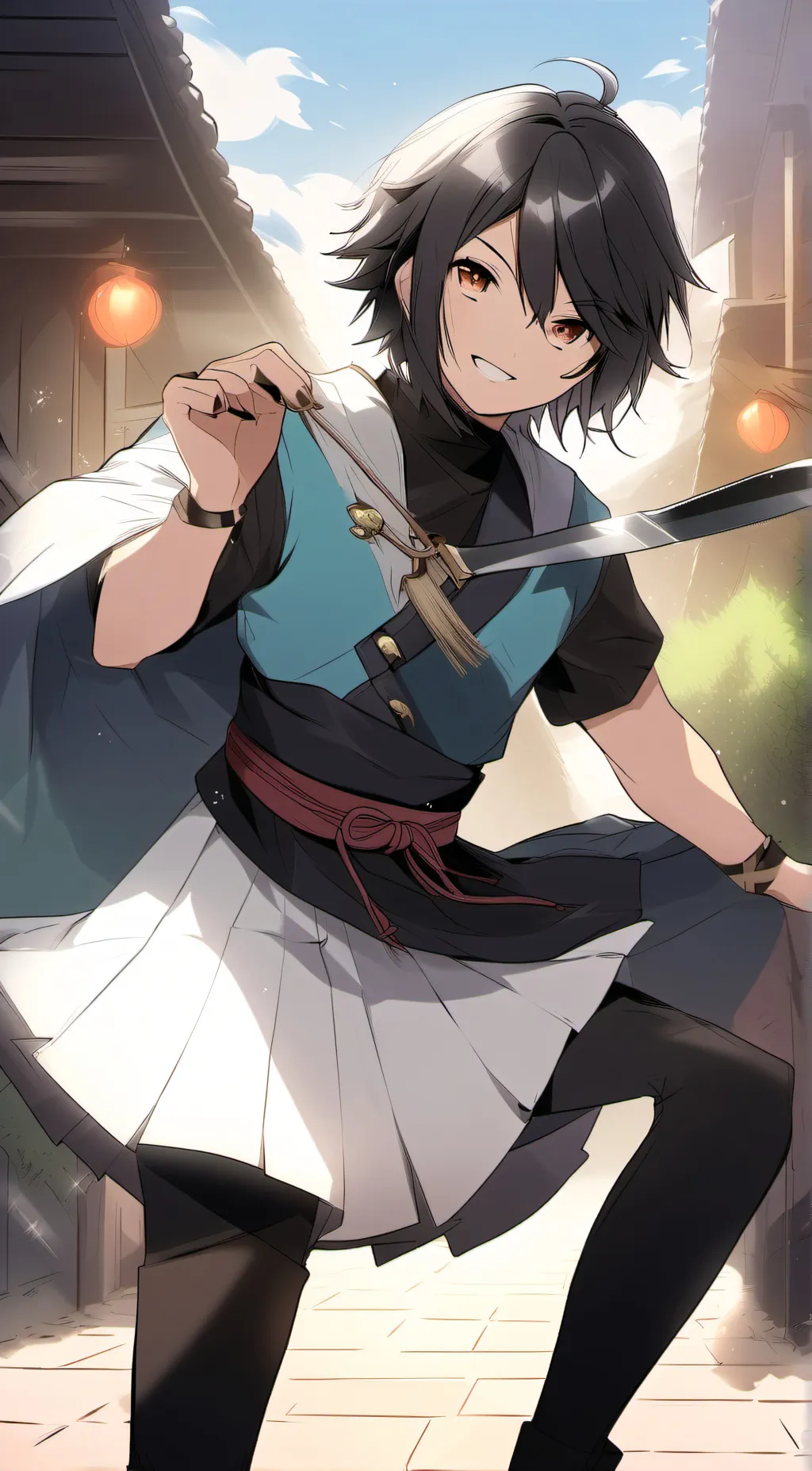 ai character: Nene background