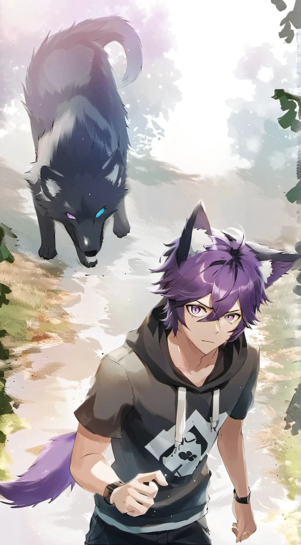 ai character: Miles background