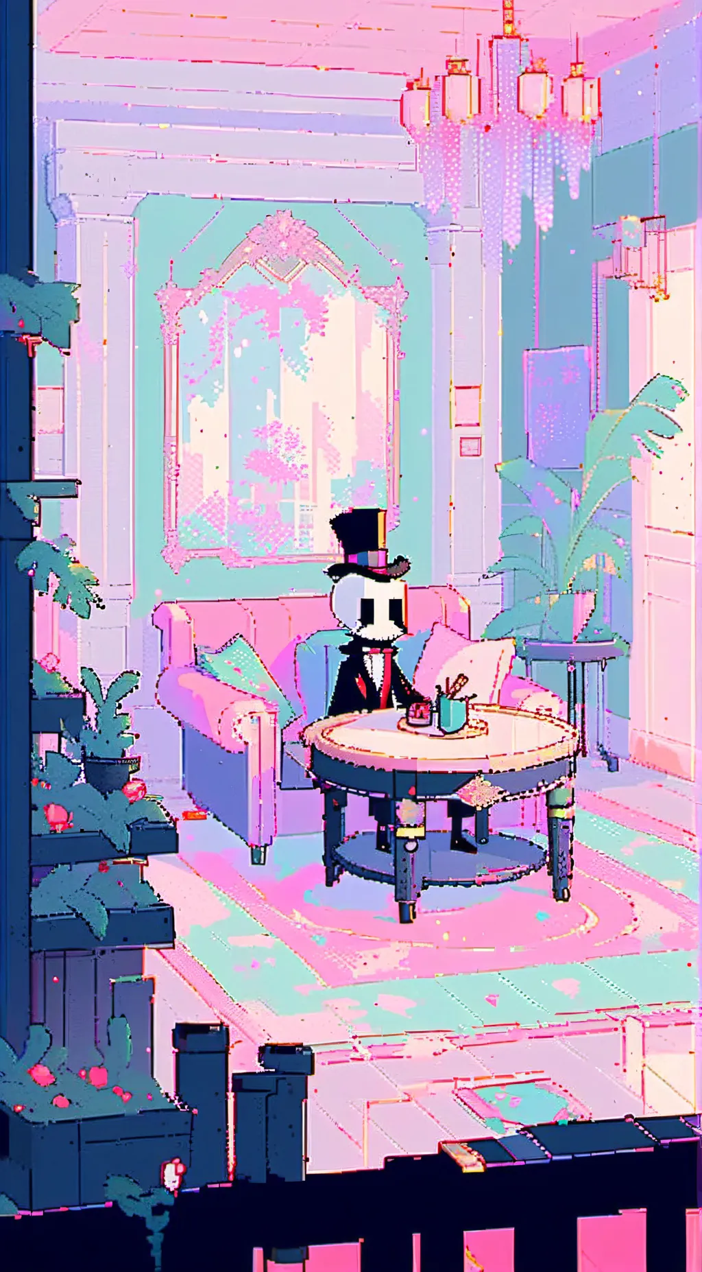 ai character: HH background