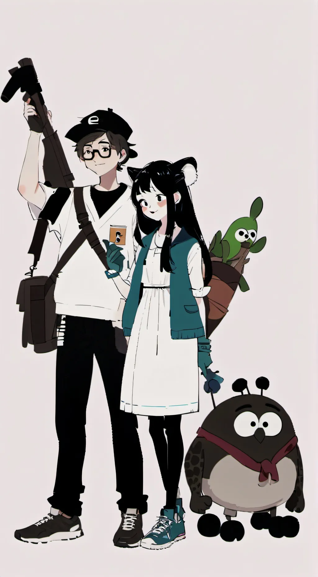 ai character: South Park background