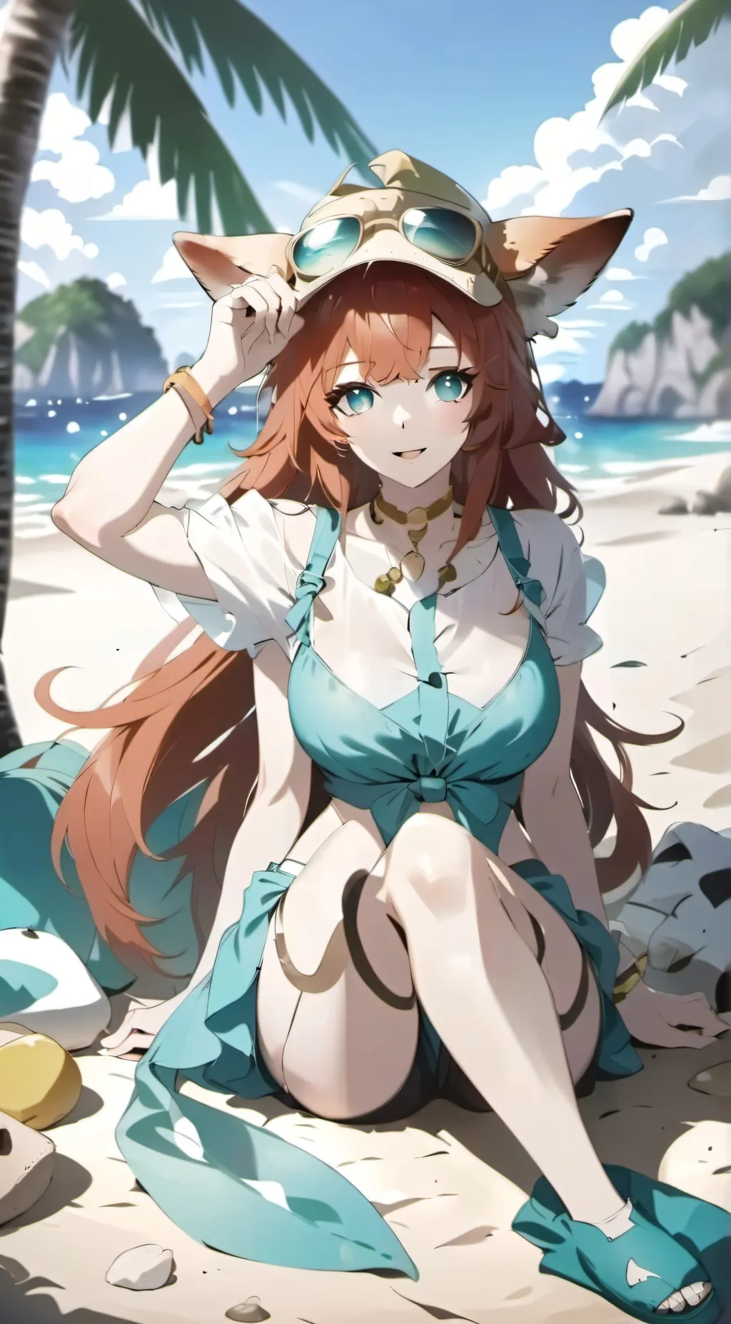 ai character: Emmy Waters background