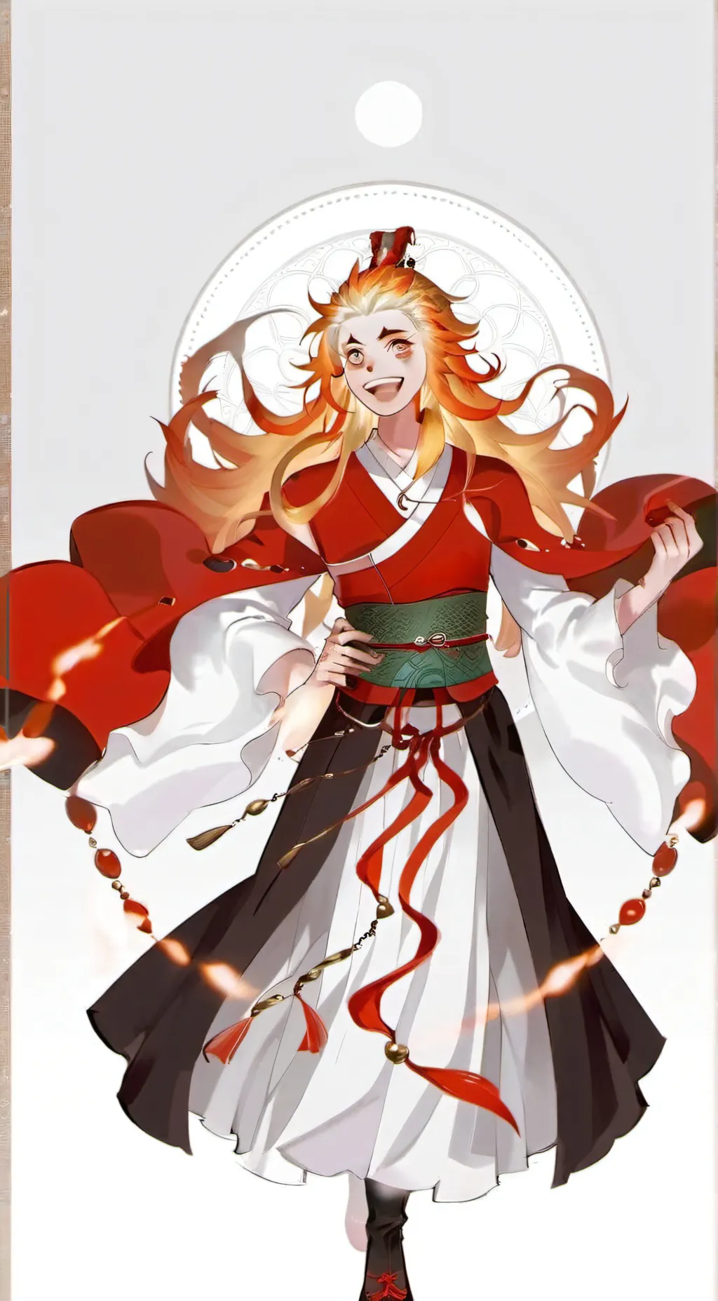 ai character: rengoku,s sister  background