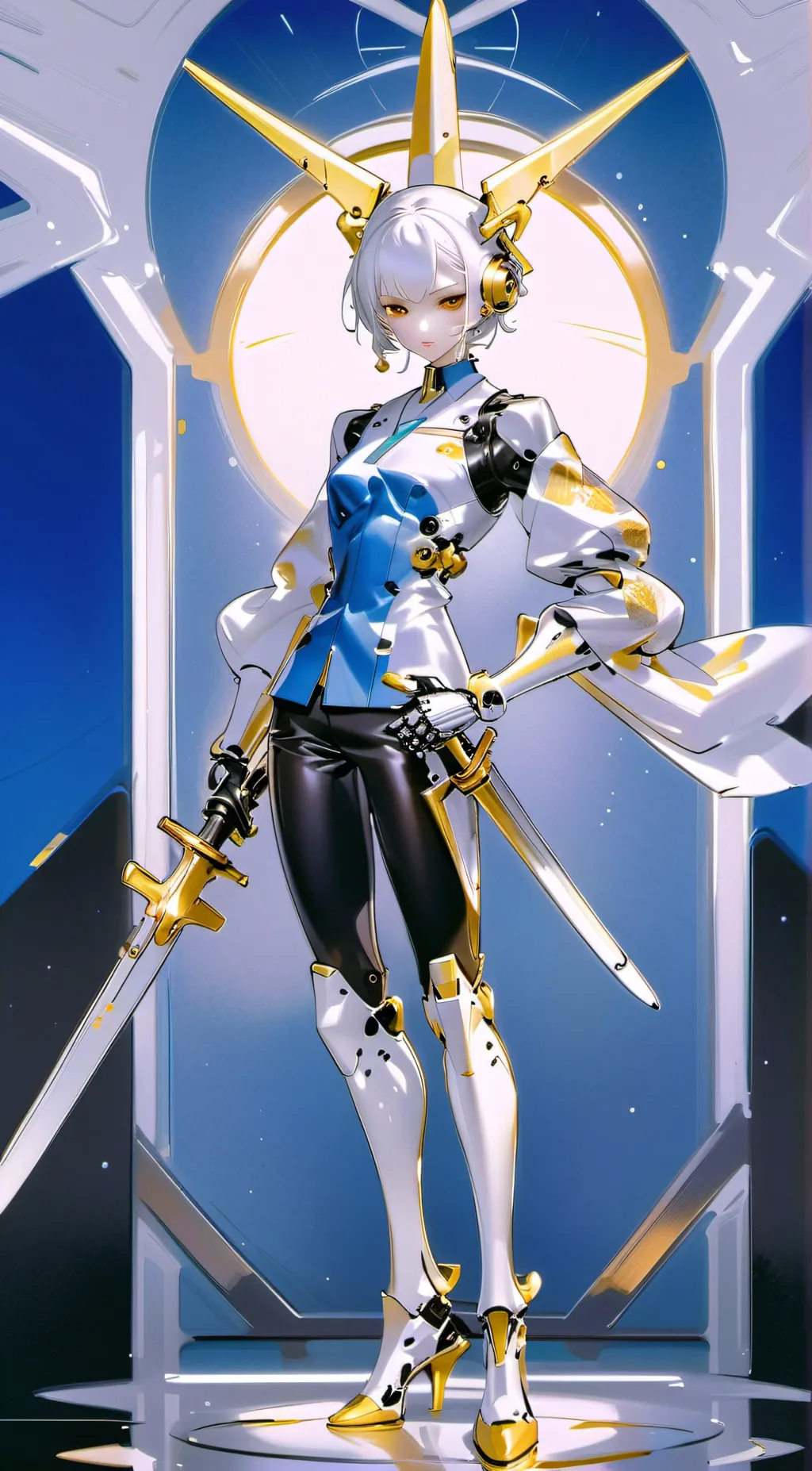 ai character: Rom background