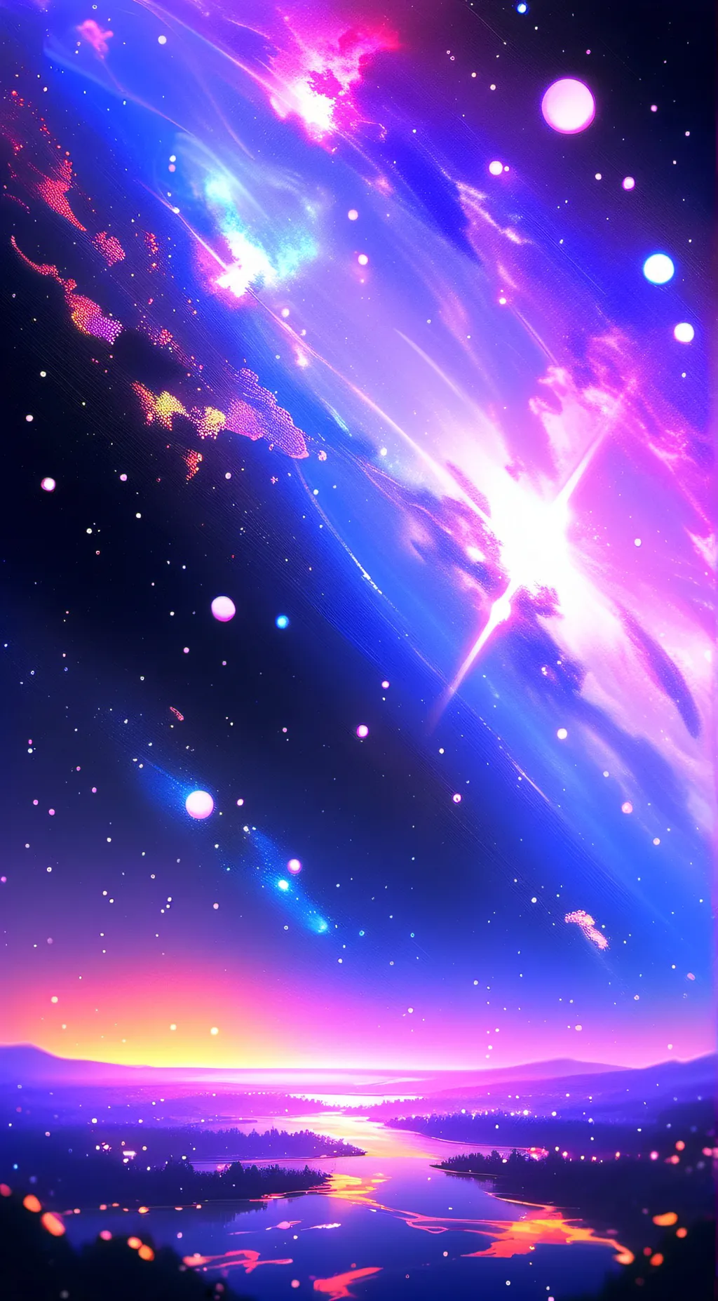 ai character: Message  background