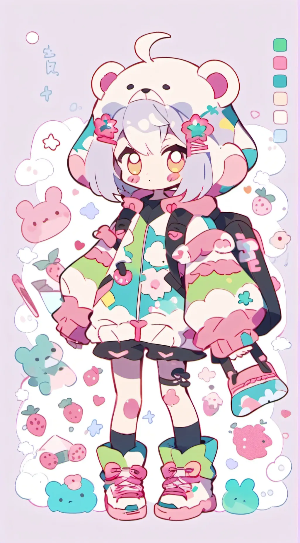 ai character: Ellie background