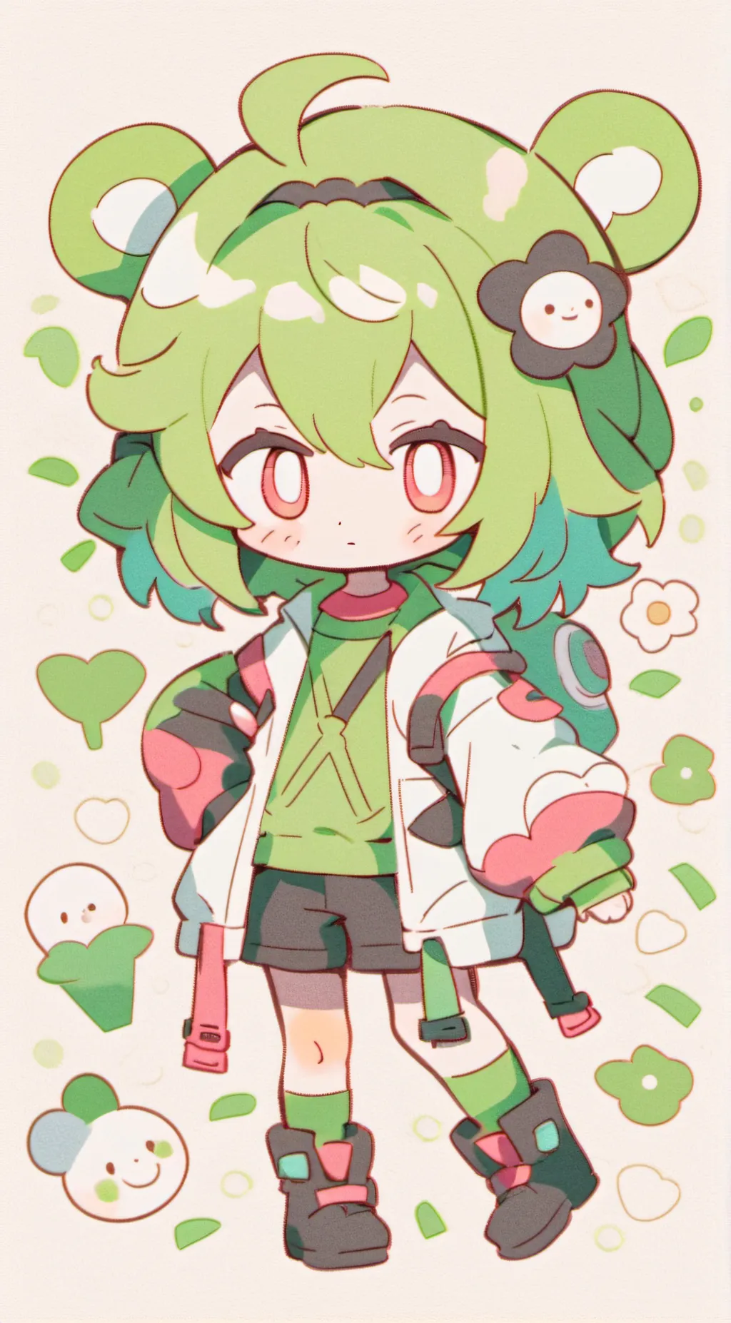 ai character: Ivy  background