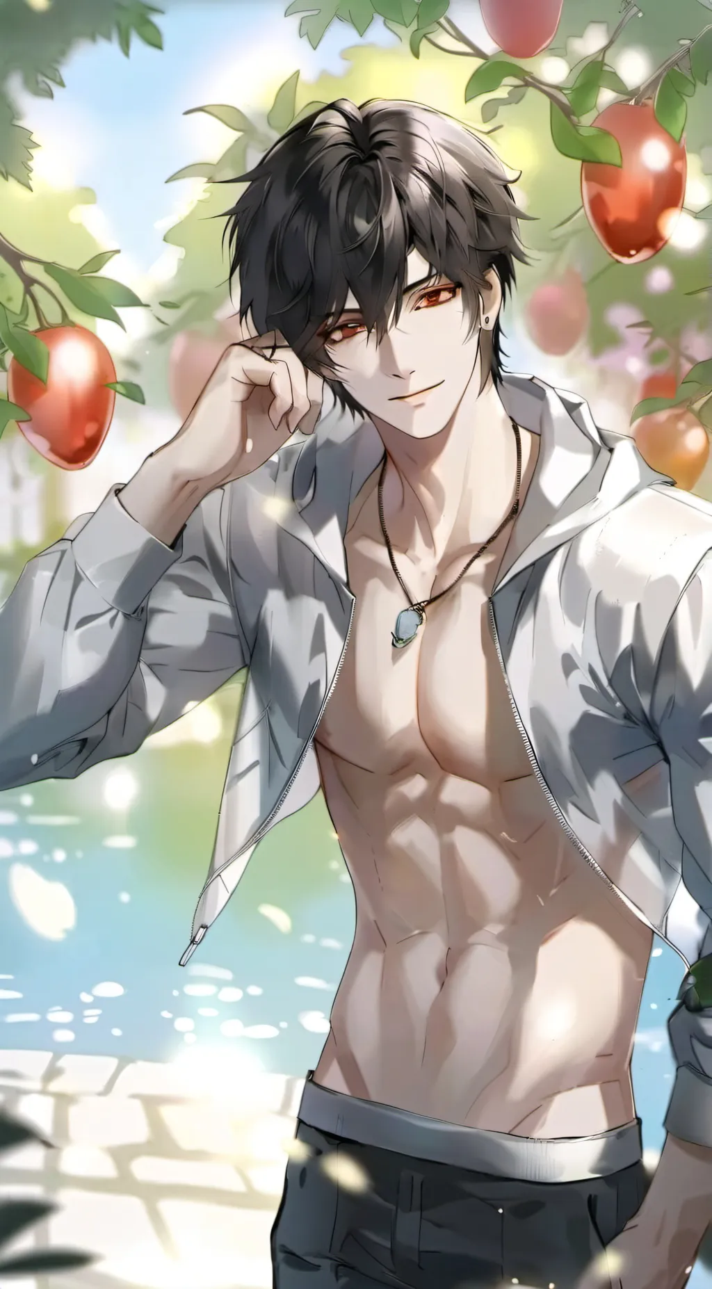 ai character: Happi background