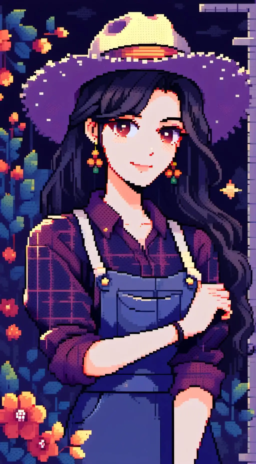 ai character: Midnight  background