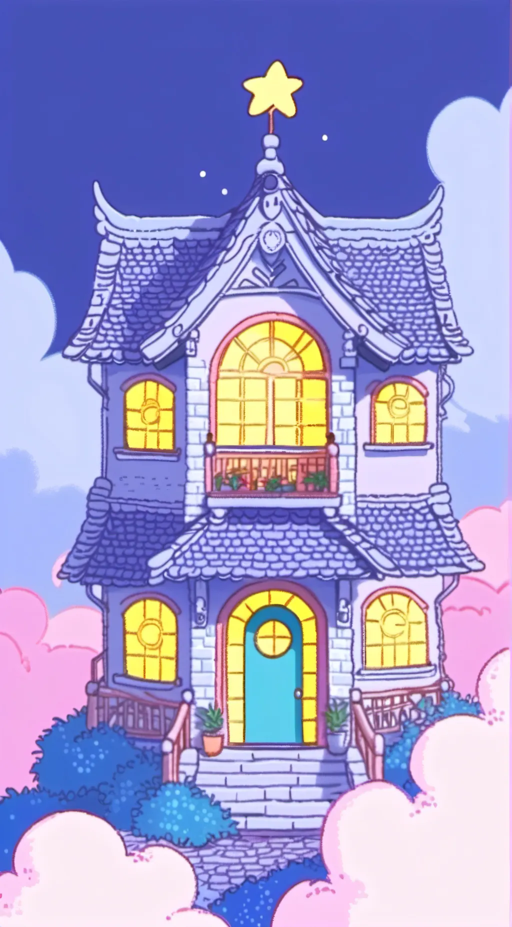 ai character: experiment quackit background