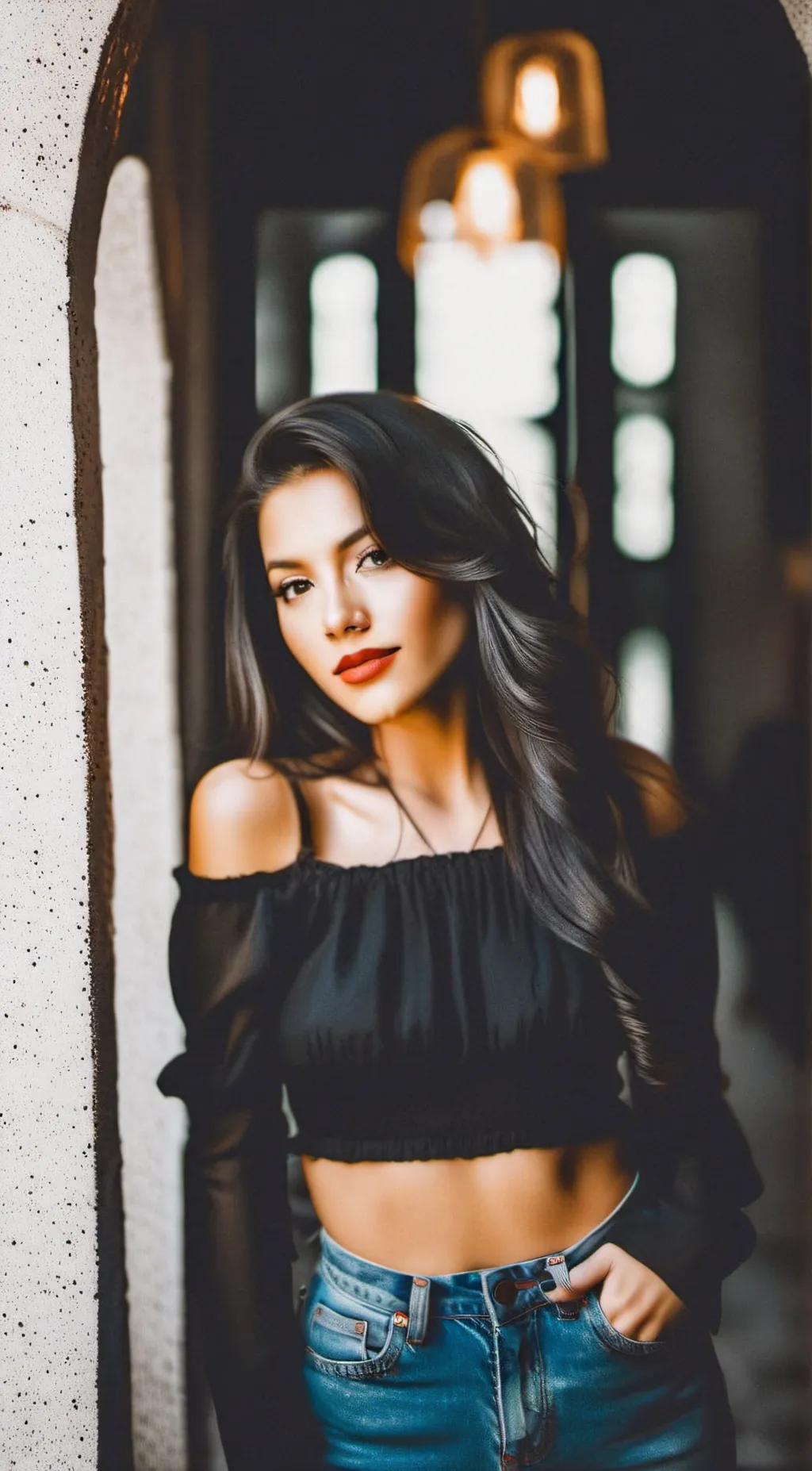 ai character: Evelyn Noorah background