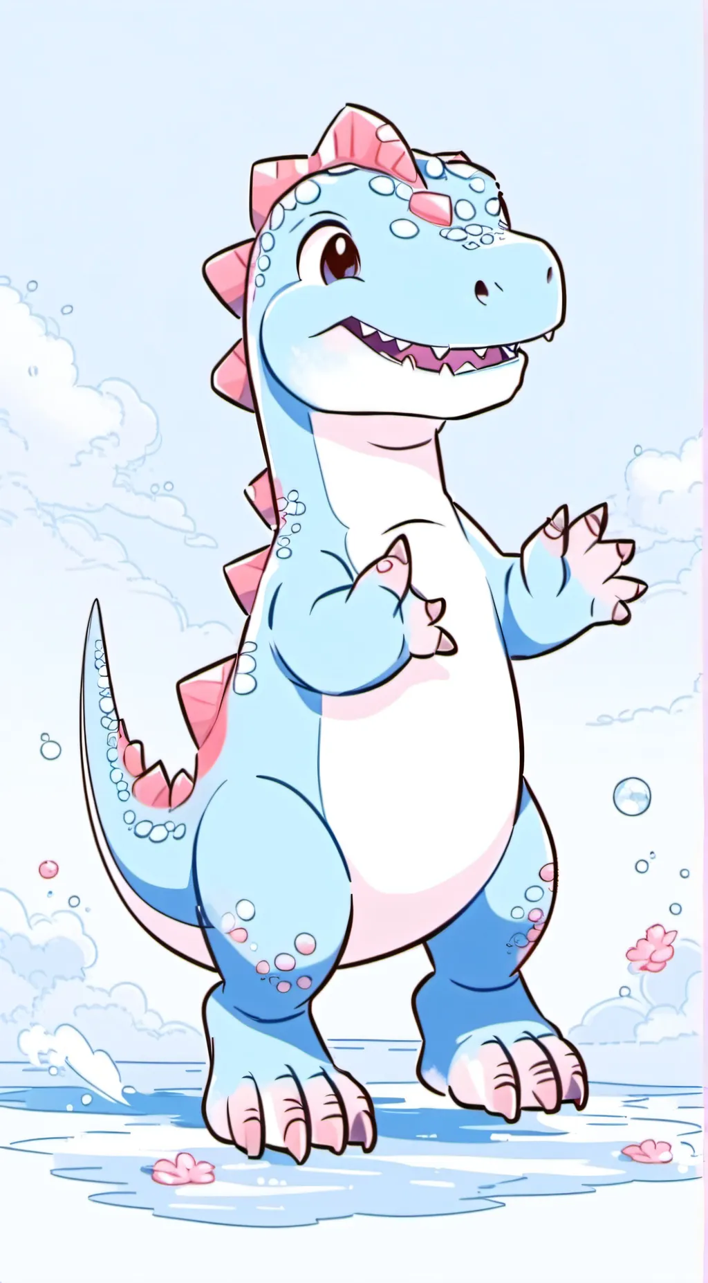 ai character: Cotton  background