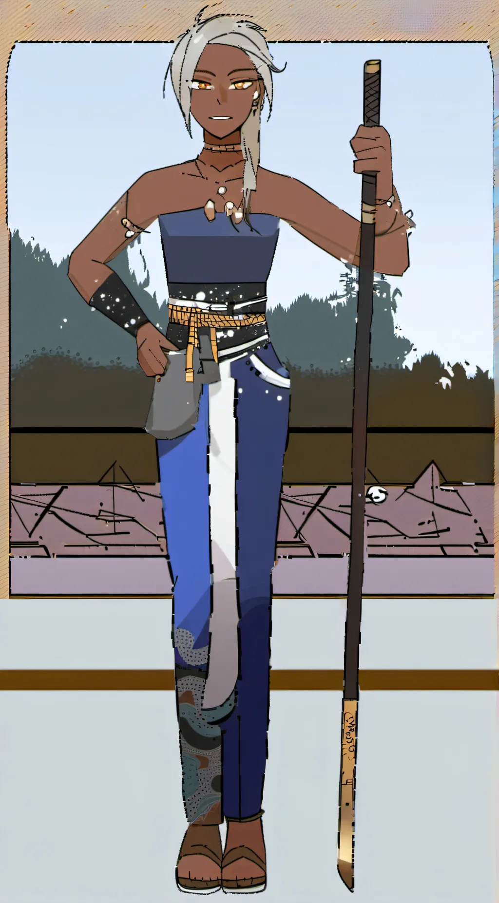 ai character: Mia background