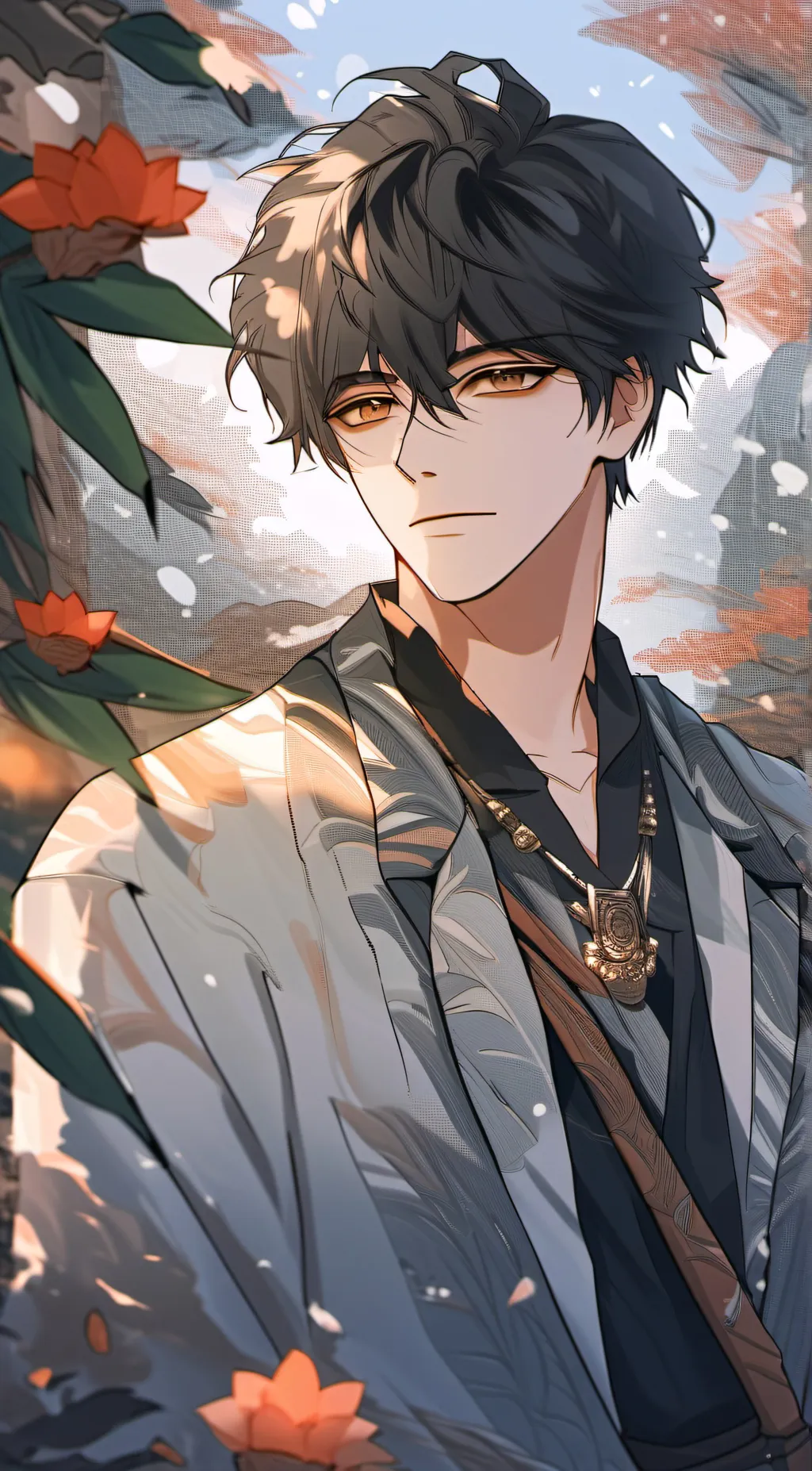 ai character: Leo background