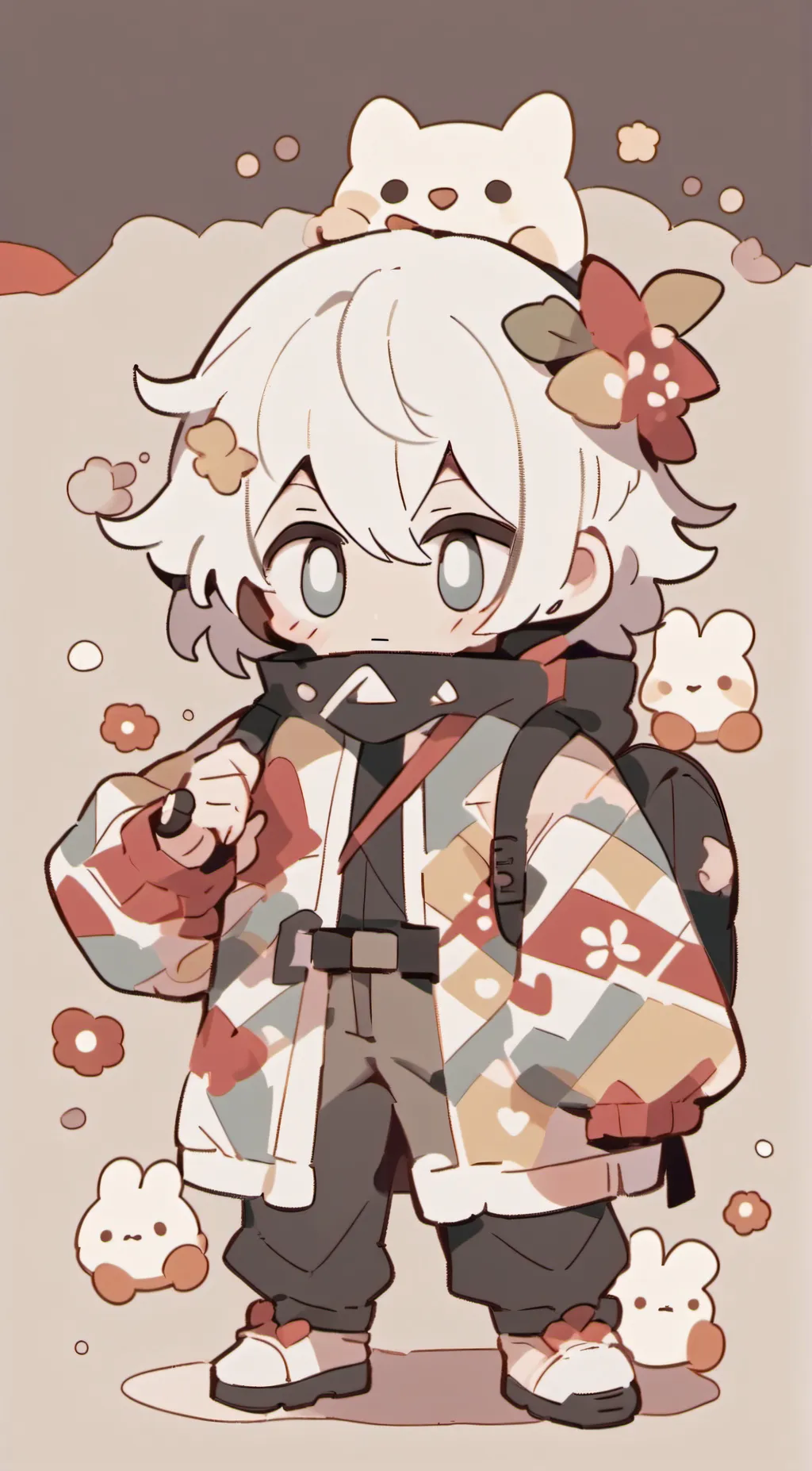 ai character: Ask a question background