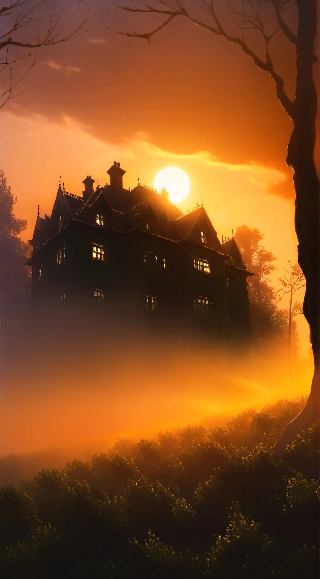 ai character: creepypasta  background