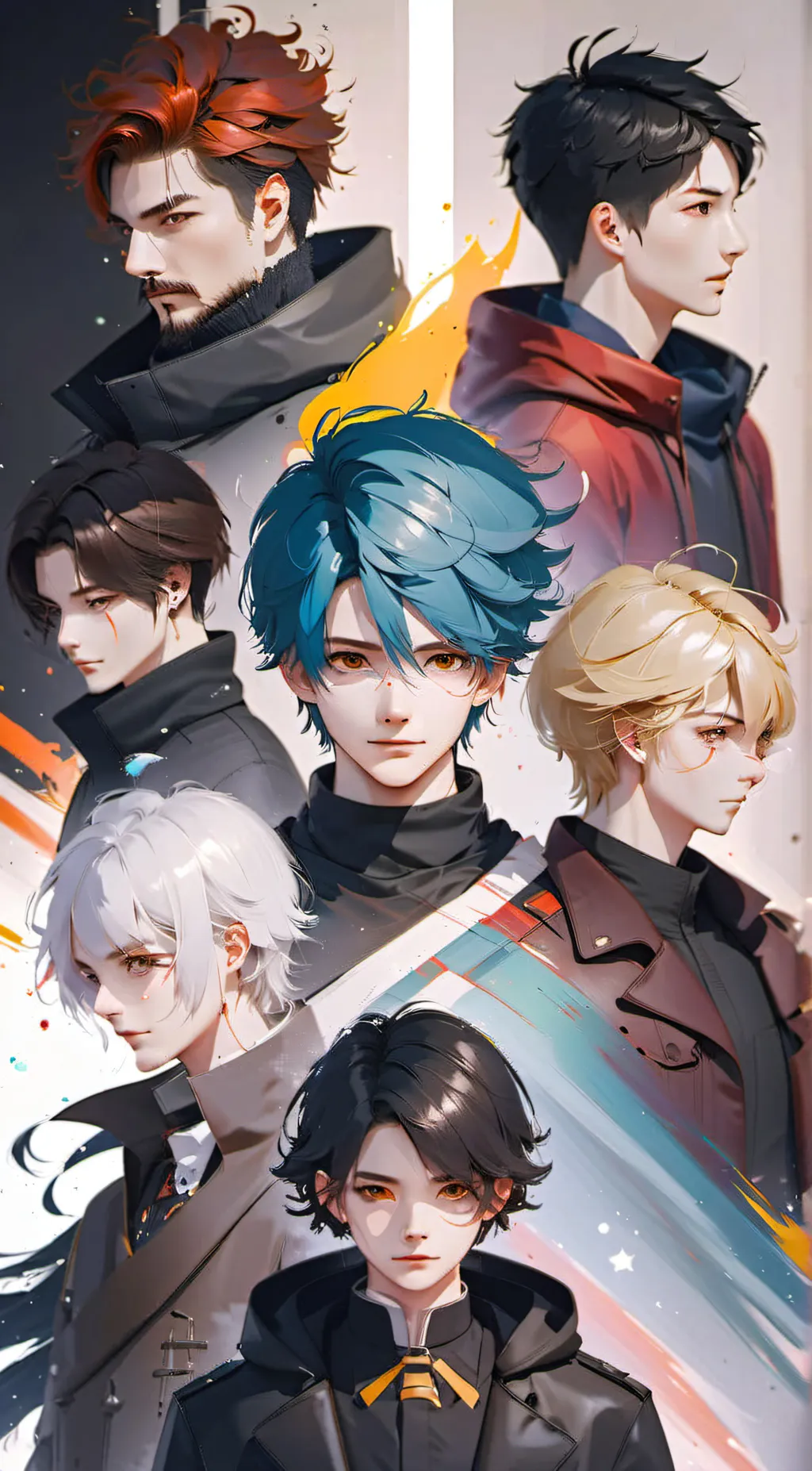 ai character: mha pool background