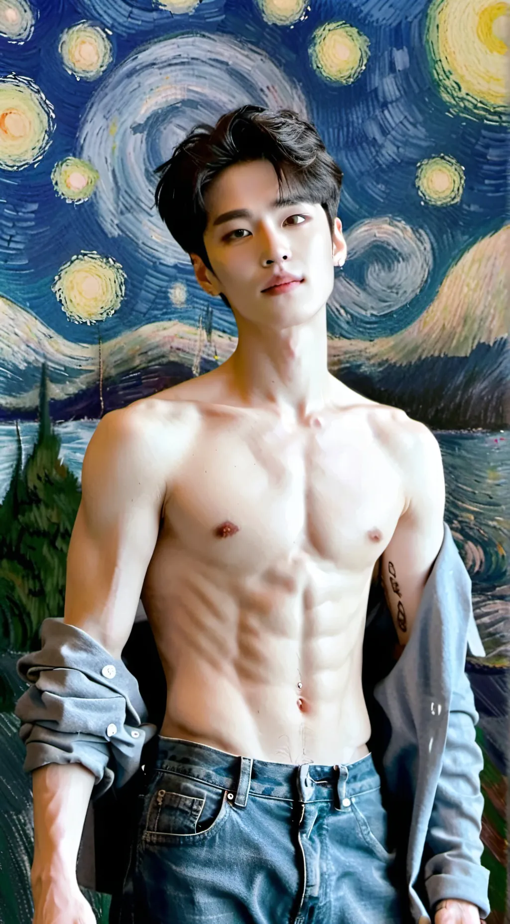 ai character: Mark background