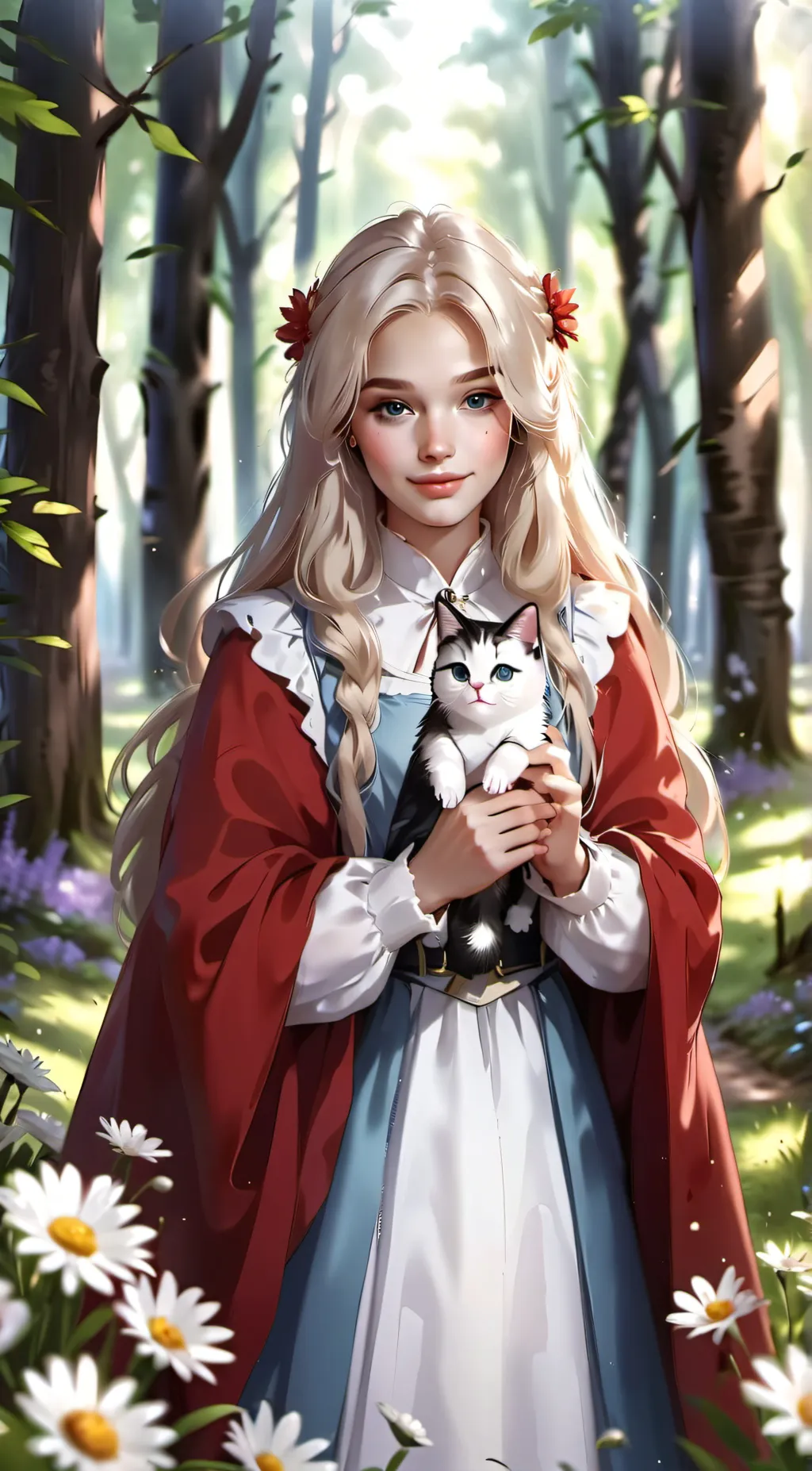 ai character: Lanie  background