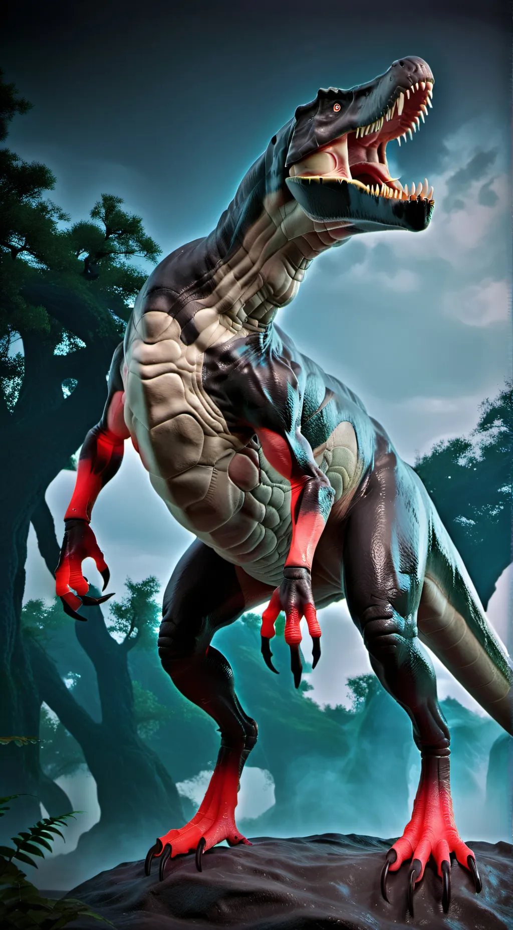 ai character: baryonyx  background