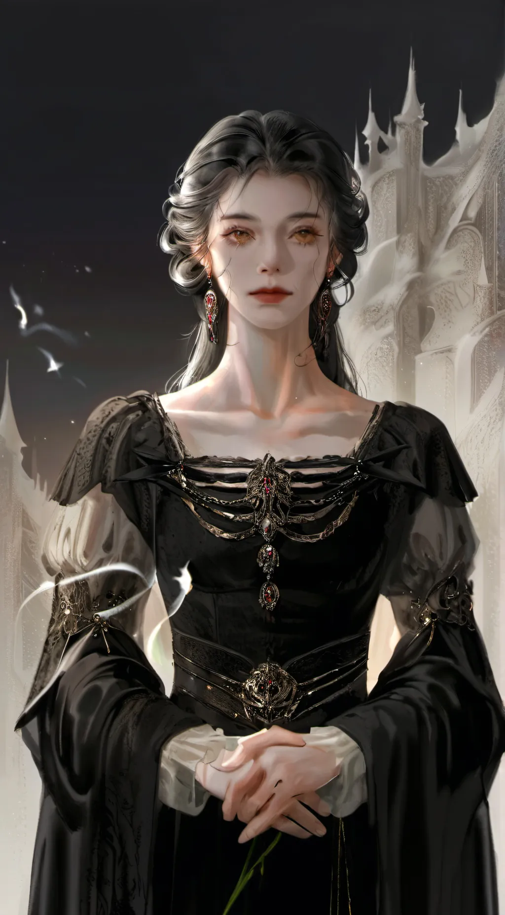 ai character: Aria  background