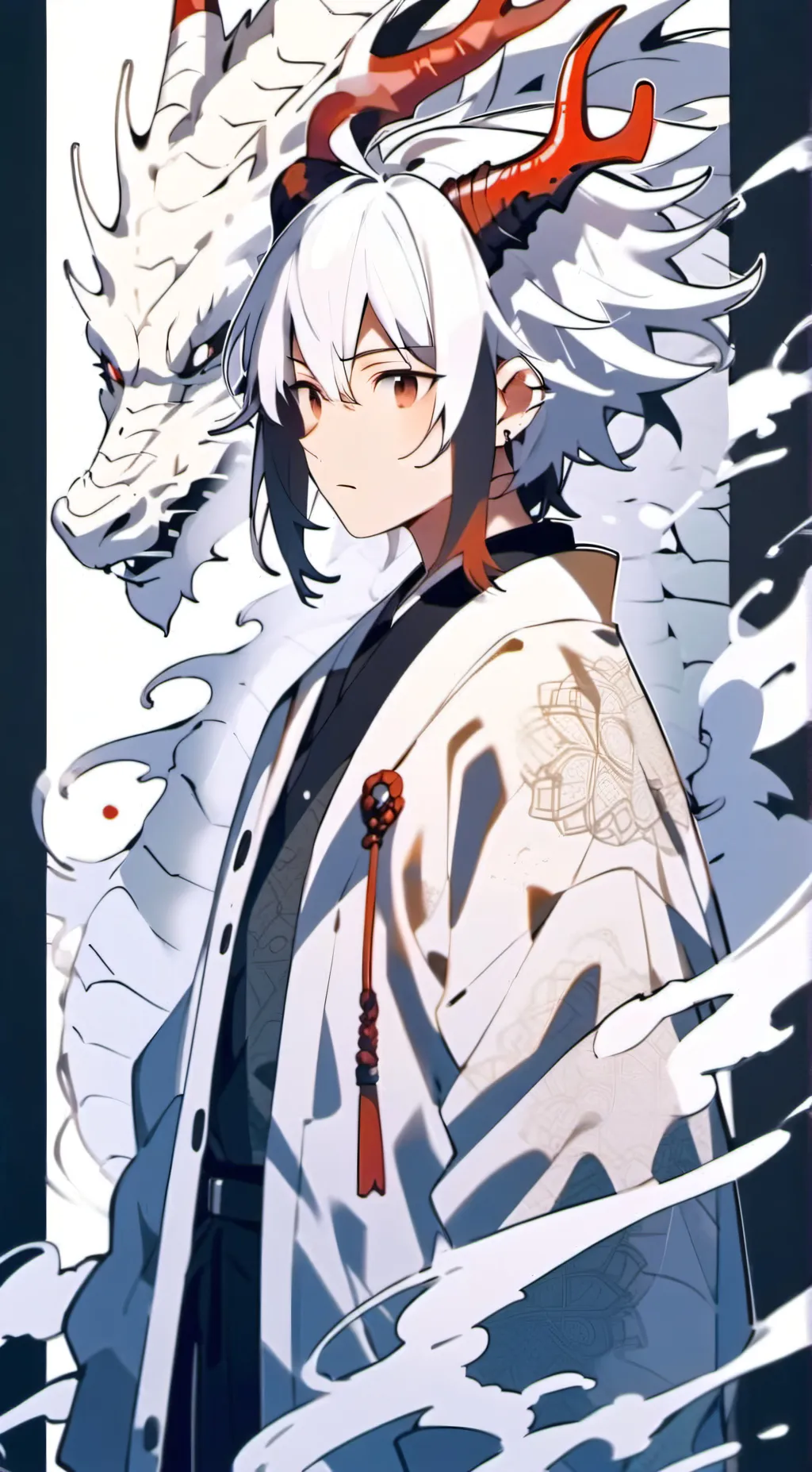 ai character: frost background