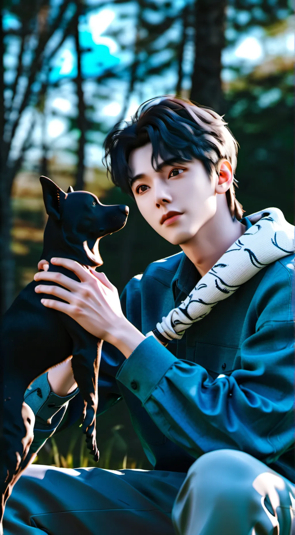 ai character: 🤫axel🤫 background