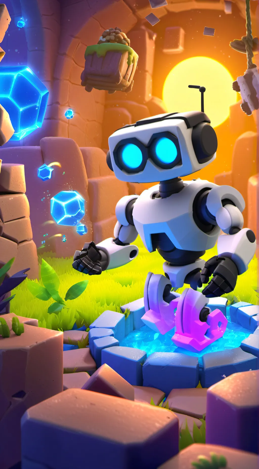 ai character: Moondrop and other background